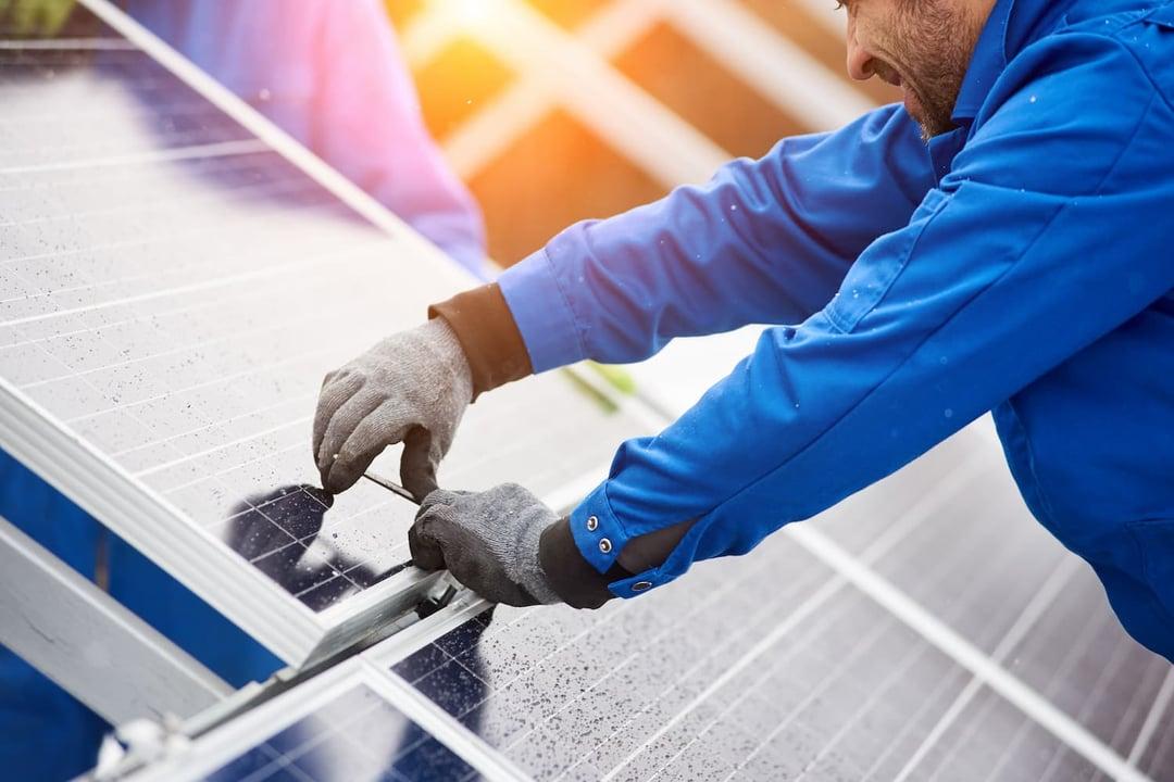 Solar panel maintenance